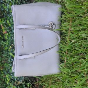 Michael Kors Jet Set Travel Bag Large Cement